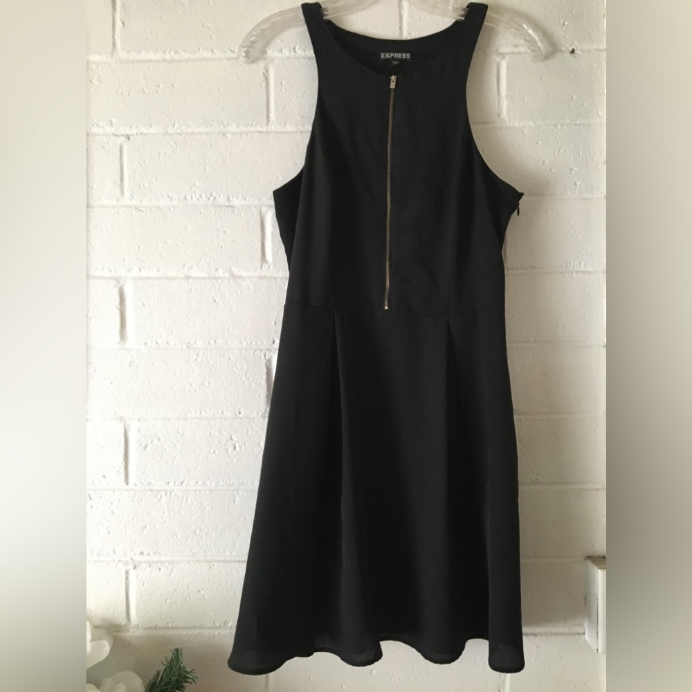 Express Black Sleeveless Dress - Picture 4 of 12